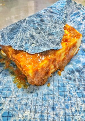 ミツロウラップで豆腐の味噌漬け-レシピのメイン写真