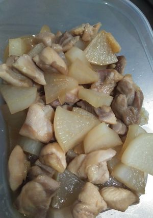 酢で！鶏もも&大根のサッパリ煮-レシピのメイン写真