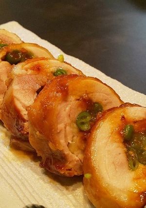 レンジで簡単 ˙ᵕ˙ 鶏チャーシュー-レシピのメイン写真