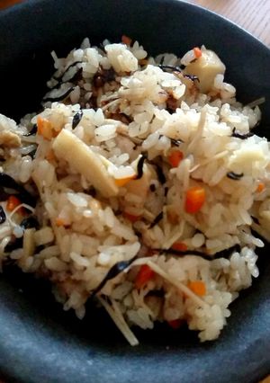 ★味付け簡単★タケノコ御飯-レシピのメイン写真
