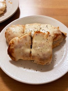 挟むだけ!ささみの梅肉大葉チーズ焼き-レシピのメイン写真
