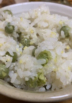 こだわりのお塩で簡単美味しい♪豆ご飯-レシピのメイン写真