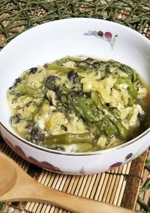 わらびのつゆだく卵とじ❇️かけうどんにも-レシピのメイン写真