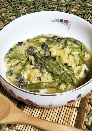 わらびのつゆだく卵とじ❇️かけうどんにも-レシピのメイン写真
