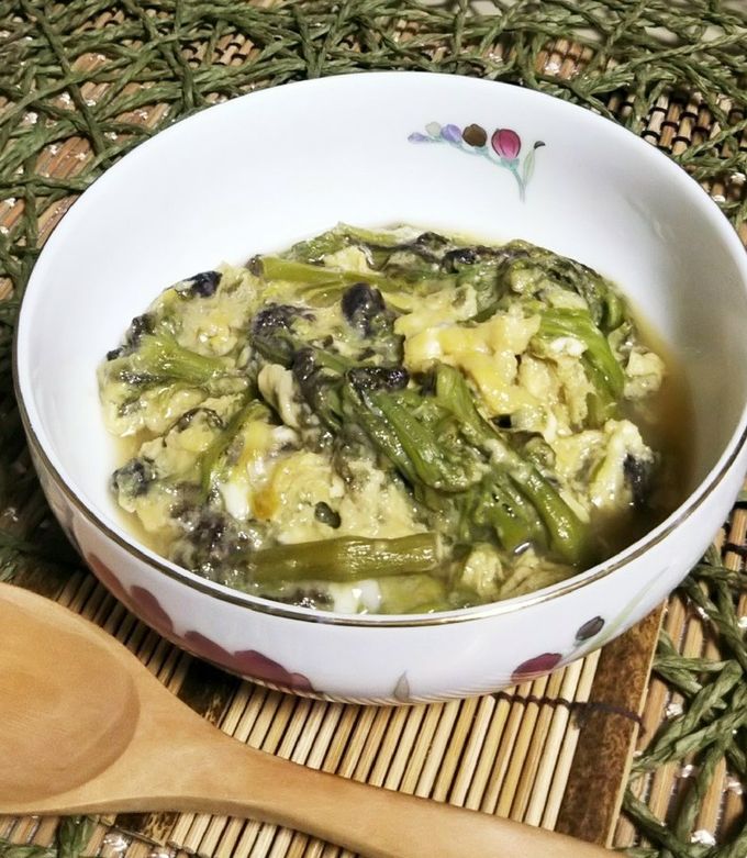 わらびのつゆだく卵とじ❇️かけうどんにも-レシピのメイン写真
