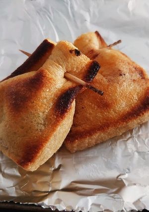 トースターでチーズ納豆巾着-レシピのメイン写真
