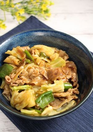 簡単！回鍋肉丼☆つゆだく-レシピのメイン写真