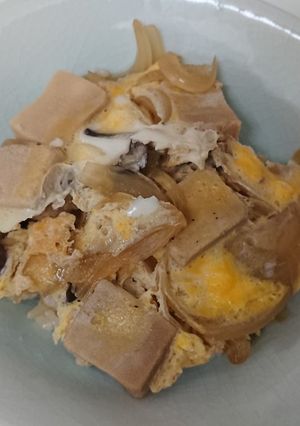 高野豆腐で 簡単☆親子丼風-レシピのメイン写真
