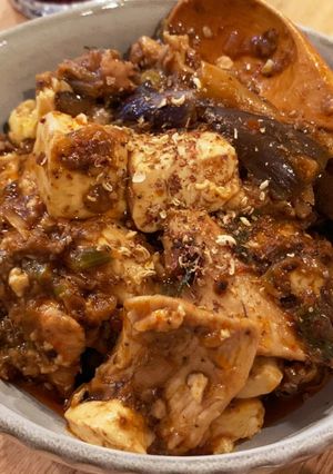 麻婆茄子豆腐-レシピのメイン写真