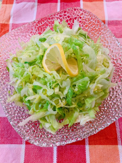 レタスのサラダ-レシピのメイン写真