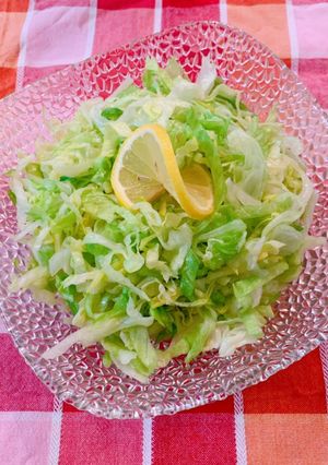 レタスのサラダ-レシピのメイン写真