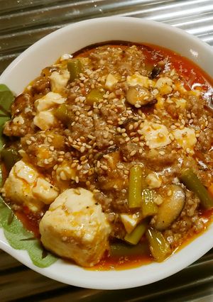 麻婆豆腐、担々麺(白ごま)風味-レシピのメイン写真
