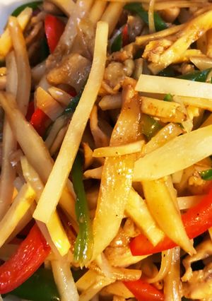 鶏肉の青椒肉絲-レシピのメイン写真