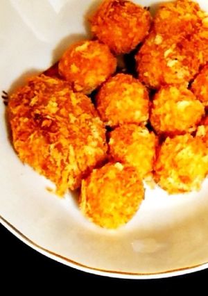 【離乳食後期～】焼き芋で揚げないコロッケ-レシピのメイン写真
