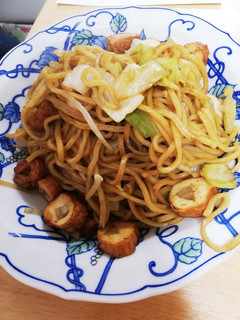 ごぼう天とキャベツ★簡単ヘルシー焼きそば-レシピのメイン写真
