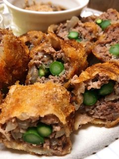 簡単アスパラメンチカツ-レシピのメイン写真