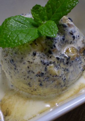 簡単！　市販のアイスで作る黒胡麻アイス-レシピのメイン写真