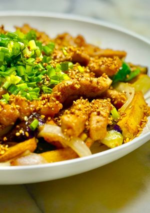 豚肉味噌漬け焼き-レシピのメイン写真