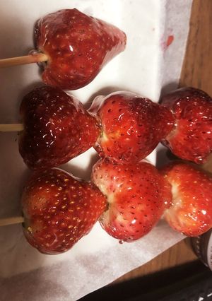 4回の失敗を乗り越えたいちご飴-レシピのメイン写真
