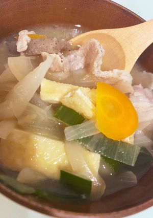 20分で完成！超簡単切って煮るだけ豚汁-レシピのメイン写真