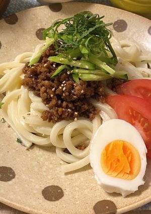 大葉香る甘辛味噌のジャージャー麺-レシピのメイン写真