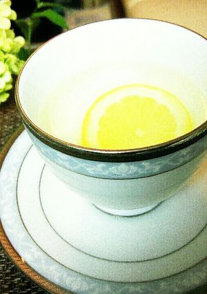 ダイエットにも レモン白湯♪-レシピのメイン写真