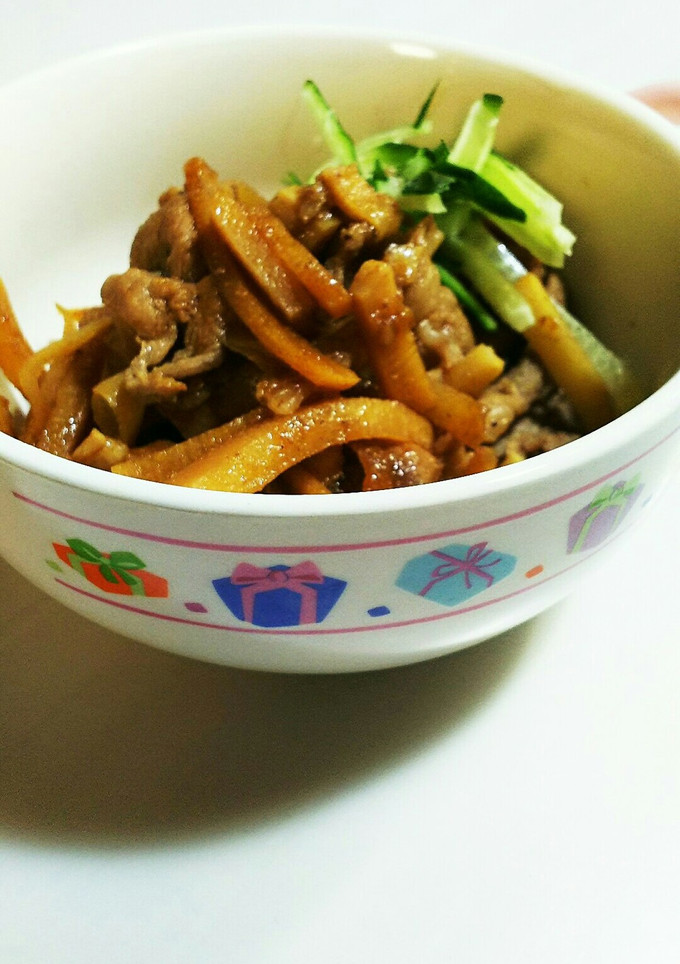 筍と大根の青椒肉絲風-レシピのメイン写真