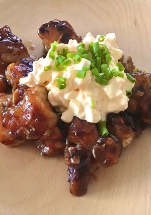 揚げない唐揚げの甘酢餡でタルタル-レシピのメイン写真