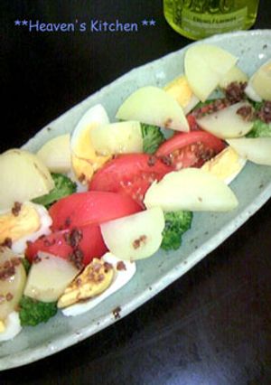 アンチョビドレッシングで温野菜サラダ☆-レシピのメイン写真