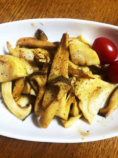 たけのことエリンギのバターしょうゆ炒め-レシピのメイン写真