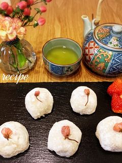 レンジで簡単 白あんのいちご大福-レシピのメイン写真