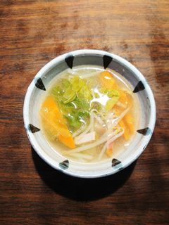 レタスともやしのシャンタンスープ★☆-レシピのメイン写真