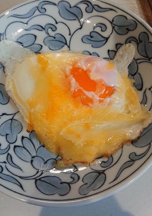 簡単目玉焼き‼️忙しい朝でもパパっと1品-レシピのメイン写真