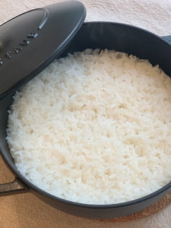 ストウブ鍋炊飯(2合) IHでも♪-レシピのメイン写真