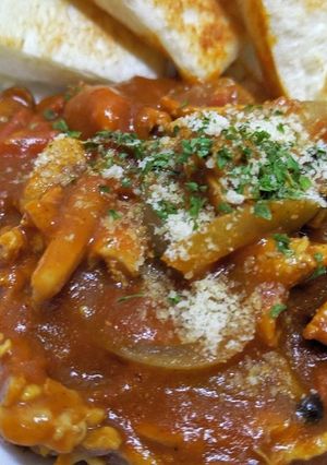 時短！豚肉としめじのトマトカレー-レシピのメイン写真