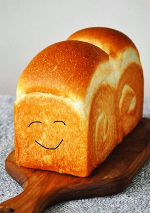卵使わない山型食パン!簡単!-レシピのメイン写真