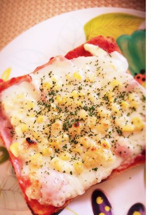 ★子供大好き♡簡単ピザトースト★-レシピのメイン写真