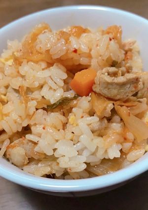 給食のキムチチャーハン-レシピのメイン写真