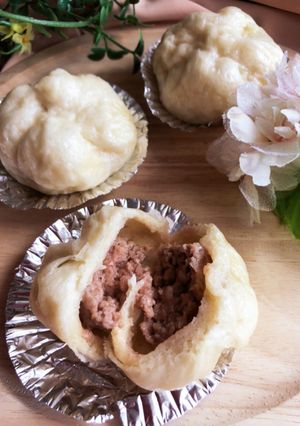 コンテナー容器で簡単♡手作り肉まん-レシピのメイン写真