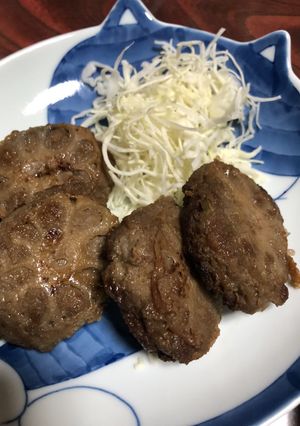 レンコンハンバーグ-レシピのメイン写真