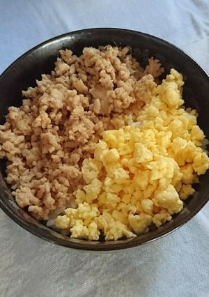 鶏そぼろ 鶏ひき肉とチューブ生姜だけ-レシピのメイン写真