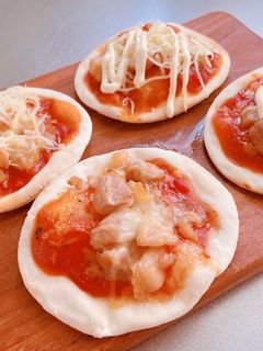 ミニ照り焼きピザ-レシピのメイン写真