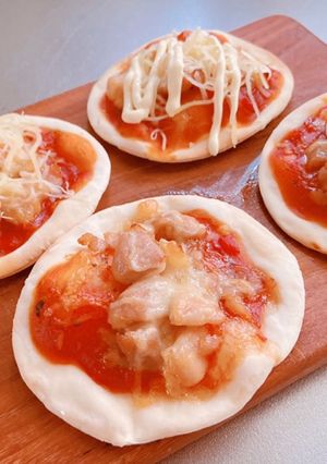ミニ照り焼きピザ-レシピのメイン写真
