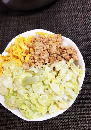 3色そぼろ丼-レシピのメイン写真