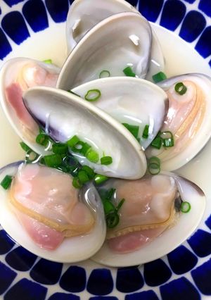 シンプルに味わう。蛤の酒蒸し-レシピのメイン写真