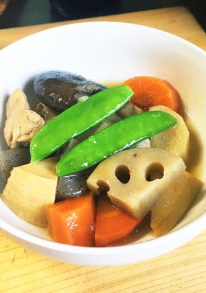 長芋で筑前煮作ったらかなり美味しかった-レシピのメイン写真