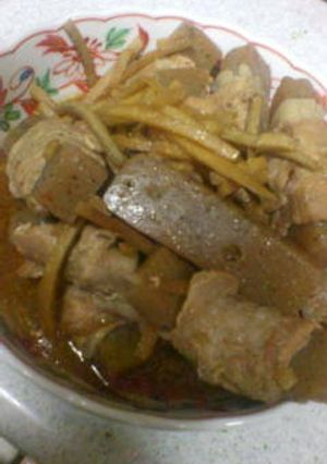 豚肉のこんにゃく巻き煮-レシピのメイン写真