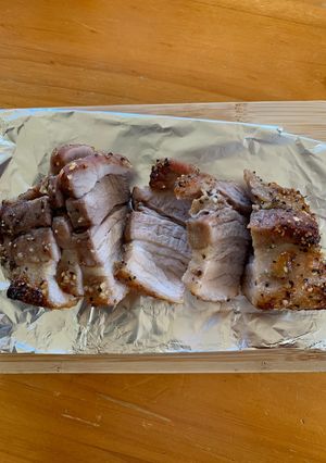材料二つ　オーブンで焼くだけ　焼豚-レシピのメイン写真