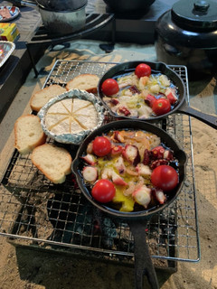 BBQ簡単アヒージョ-レシピのメイン写真