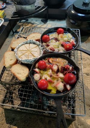 BBQ簡単アヒージョ-レシピのメイン写真
